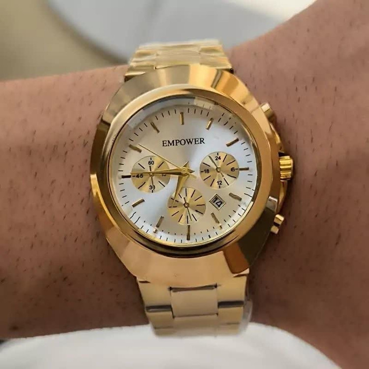 ساعت مچی مردانه امپاور EMPOWER ارجینال قفل مخفی صفحه سفید