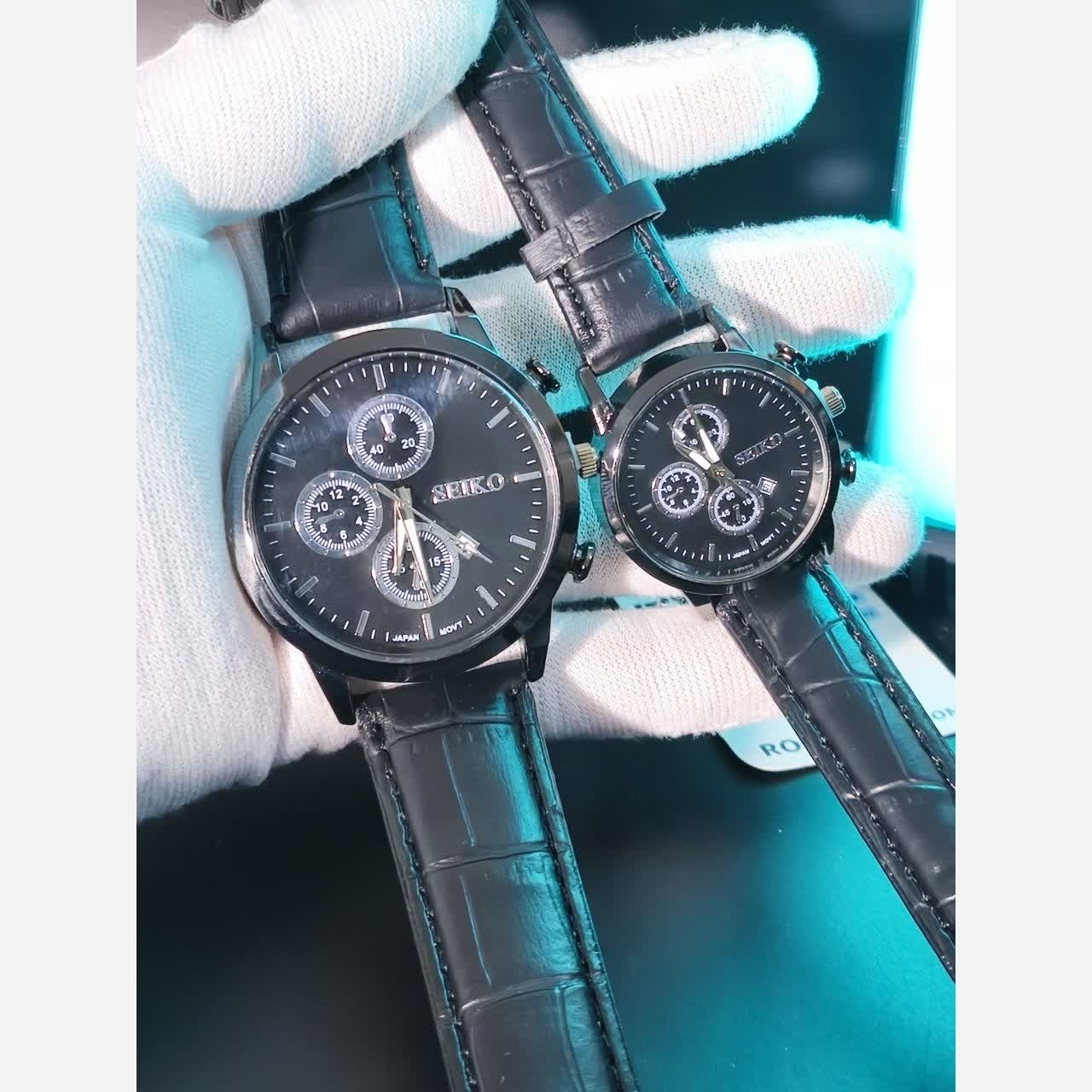 ست ساعت مچی زنانه و مردانه سیکو SEIKO موتور ژاپن 5