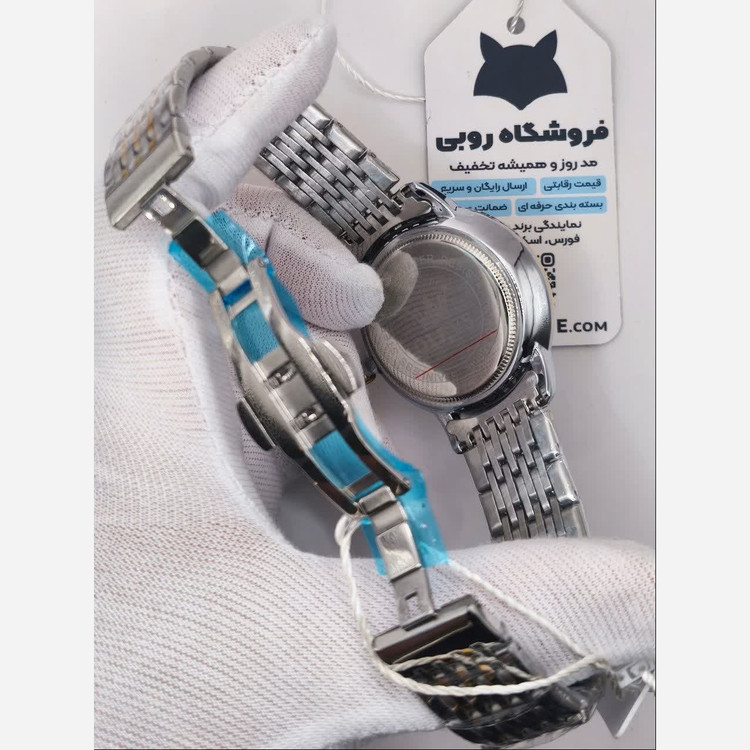 ساعت مچی مردانه اولوز OLEVS اورجینال استیل صفحه مشکی