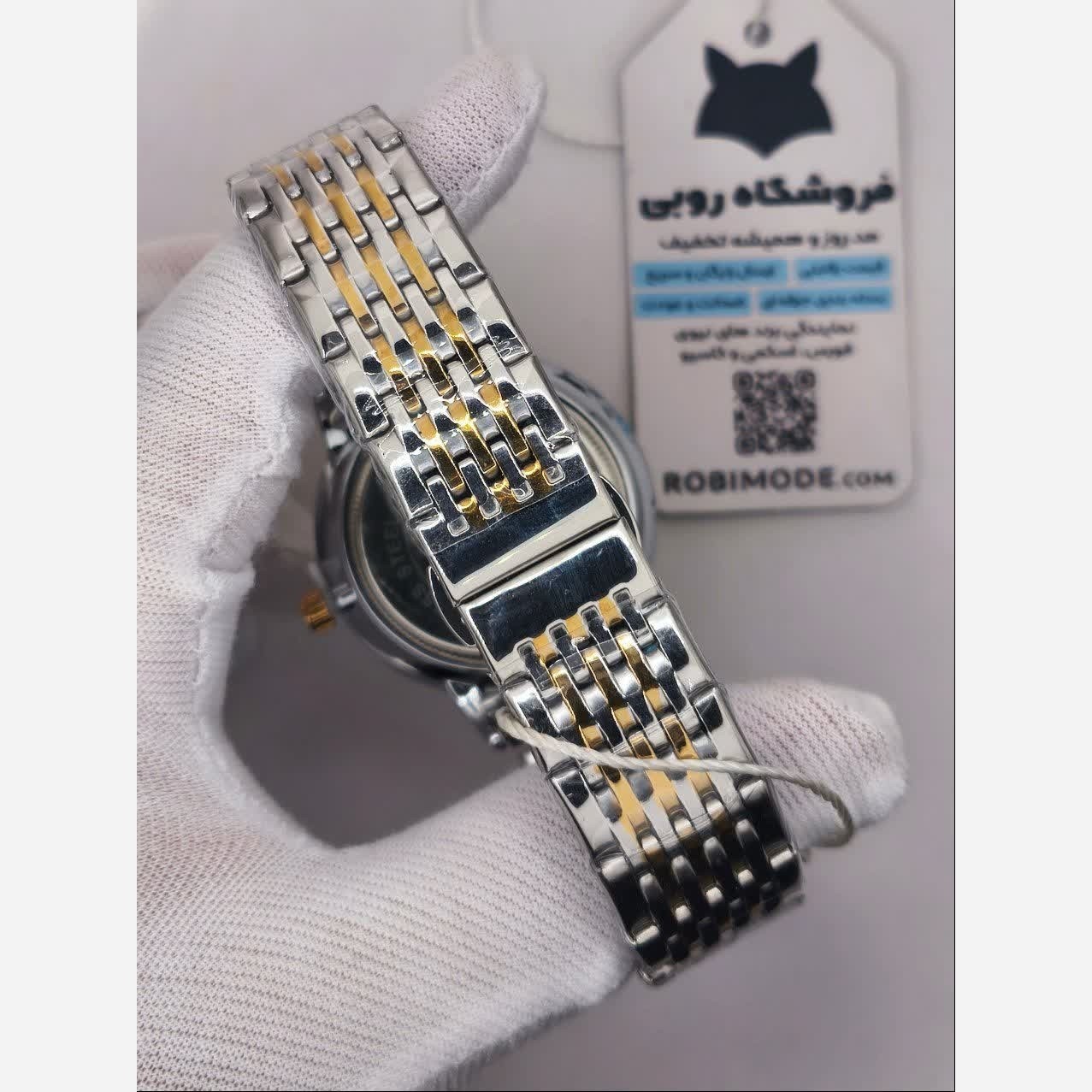 ساعت مچی مردانه اولوز OLEVS اورجینال استیل صفحه مشکی