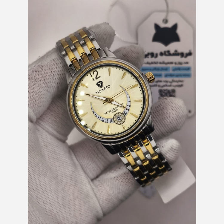 ساعت مچی مردانه تیکارتو طرح کرنو TICARTO ارجینال کد8