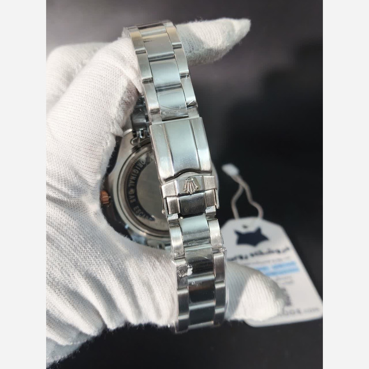 ساعت مچی مردانه رولکس یاخ مستر میوتا ROLEX تاچمتردار نقره ای