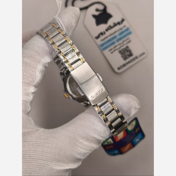 ساعت مچی زنانه کاسیو CASIO موتور ژاپنی + جعبه