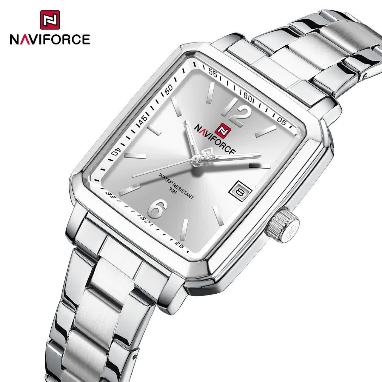 ساعت مچی عقربه ای زنانه نیوی فورس NAVIFORCE مدل Nf9252 اصلی