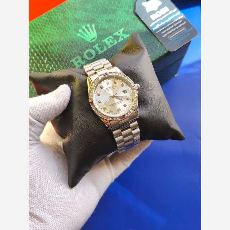 ساعت مچی مردانه رولکس دی دیت جاس ROLEX دور الماس