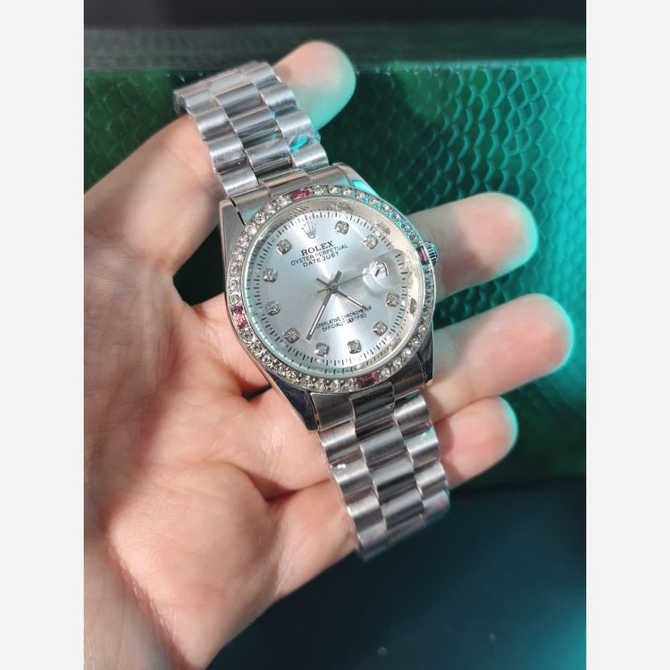 ساعت مچی مردانه رولکس دی دیت جاس ROLEX دور الماس