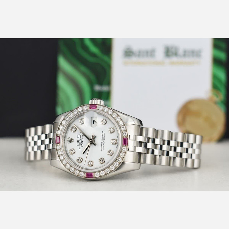 ساعت مچی مردانه رولکس دی دیت جاس ROLEX دور الماس