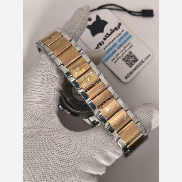 ساعت مچی مردانه امپریو آرمانی زیر ثانیه فعال EMPORIO ARMANI طلایی
