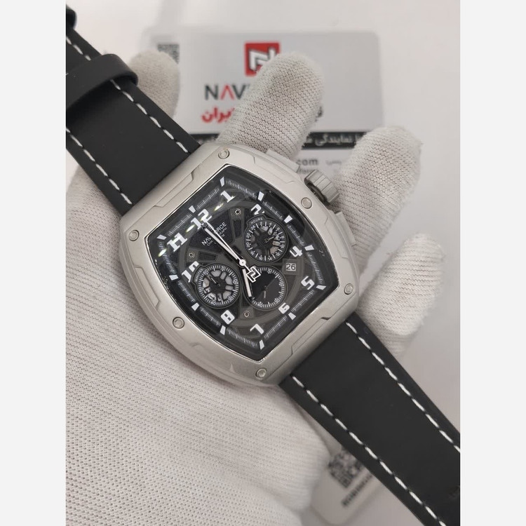 ساعت مچی کرنوگراف مردانه نیوی فورس NAVIFORCE مدل Nf8053 موتور ژاپن