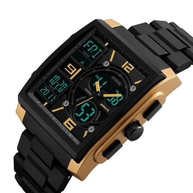 ساعت مچی مردانه دیجیتال و عقربه ای اسکمی مدل 1274 SKMEI ارجینال