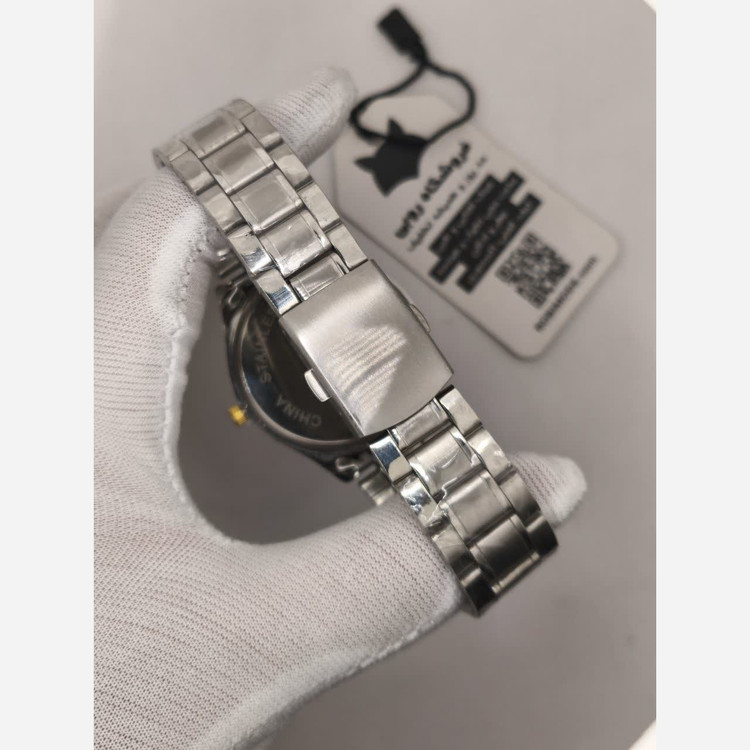 ست ساعت مچی زنانه و مردانه والار WALAR طرح اتوماتیک چرخ دنده استیل