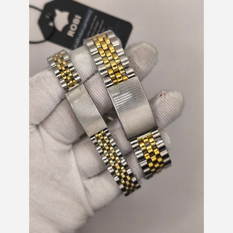 ست ساعت رولکس دیت جاست زنانه و مردانه ROLEX Date just کیفیت عالی صفحه طلایی