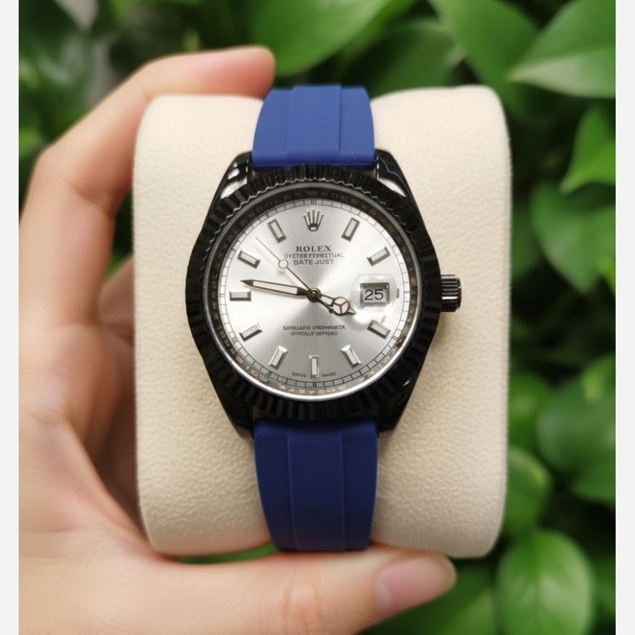 ساعت مچی مردانه رولکس دیت جاس quality ROLEX بند رابر