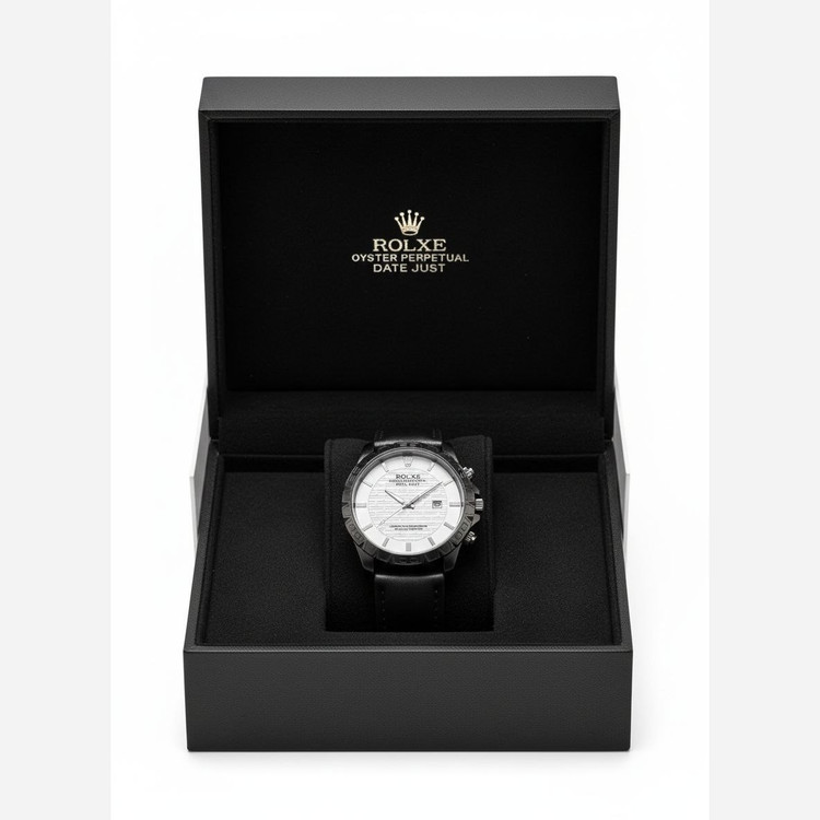 ساعت مچی مردانه رولکس دیت جاس quality ROLEX صفحه سفید