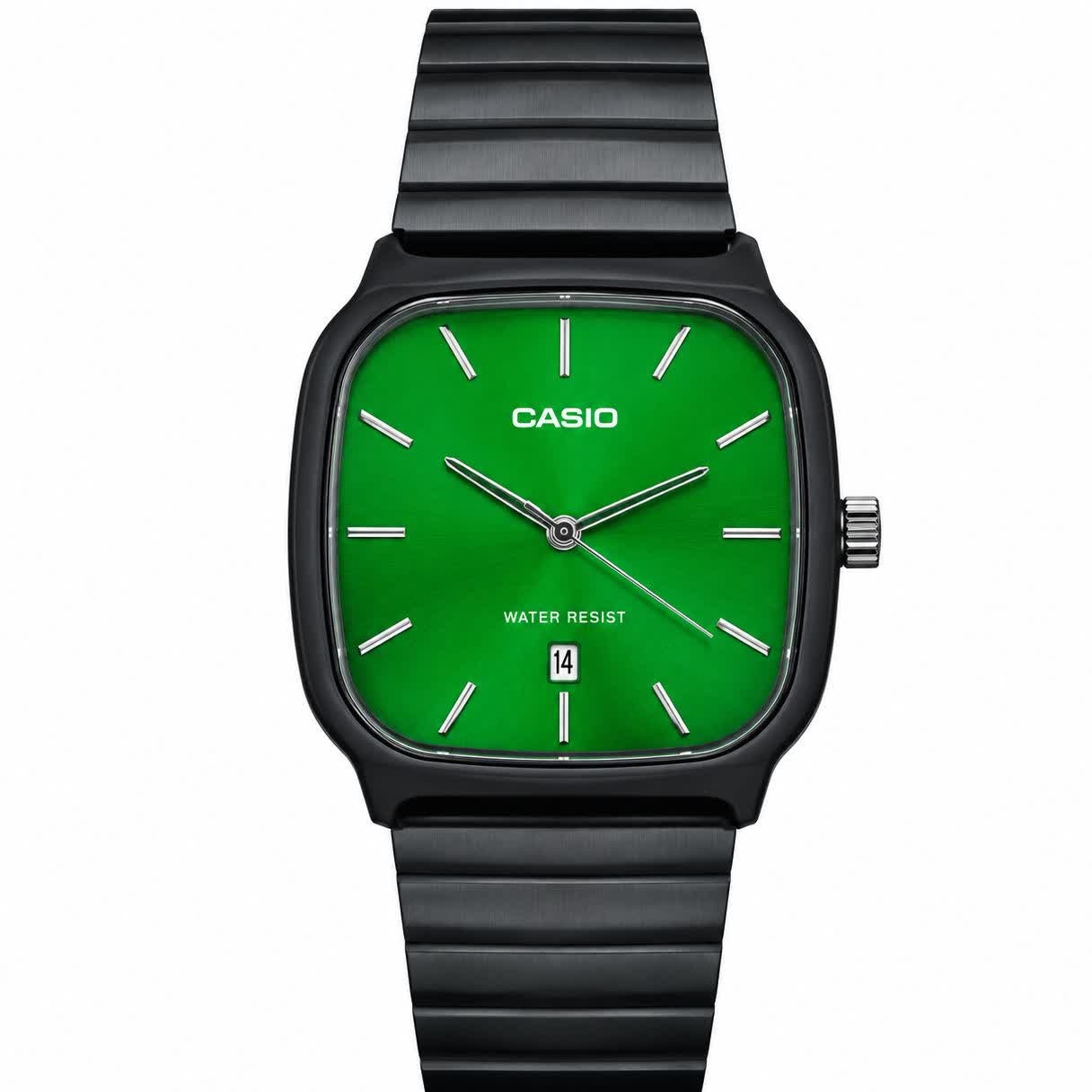ساعت مچی مردانه کاسیو اولدمانی تری AAA CASIO موتور ژاپنی بلک + فول پک