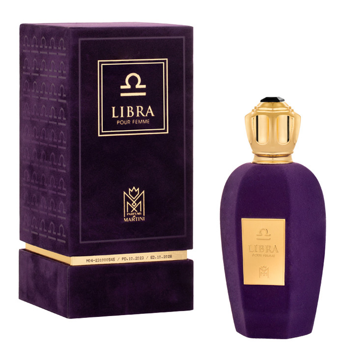 ادوپرفیوم زنانه مارتینی مدل LIBRA با رایحه خنک حجم 100 میلیلیتر