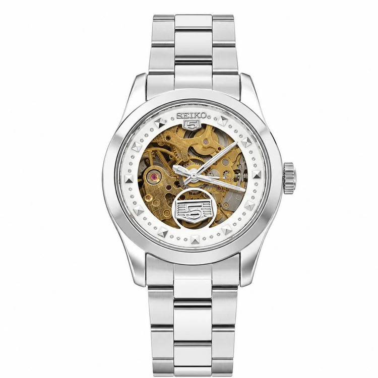 ساعت مچی اتوماتیک مردانه سیکو پنج SEIKO 5 نقره ای