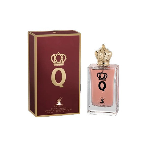 ادوپرفیوم زنانه اسپیگان مدل Q(QUEEN) با رایحه شیرین حجم 100 میلیلیتر