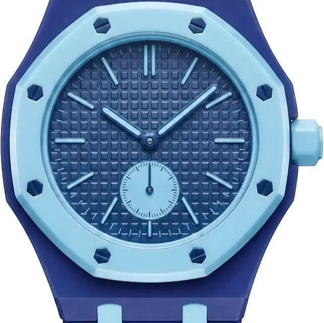 ساعت اسپرت سواچ پیگه AP Swatch Royal Pop (ZZ) فول پک آبی سرمه ای