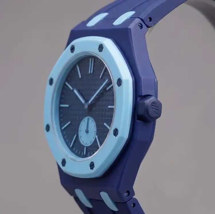 ساعت اسپرت سواچ پیگه AP Swatch Royal Pop (ZZ) فول پک آبی