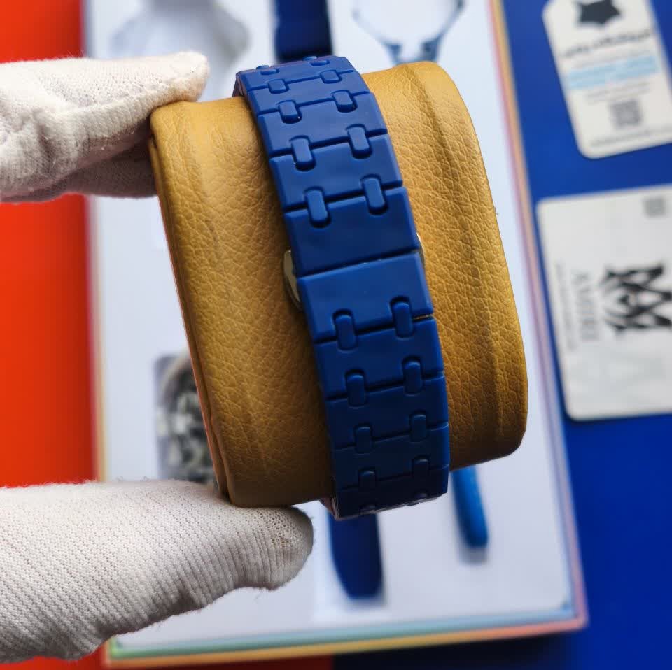 ساعت اسپرت سواچ پیگه AP Swatch Royal Pop (ZZ) فول پک آبی
