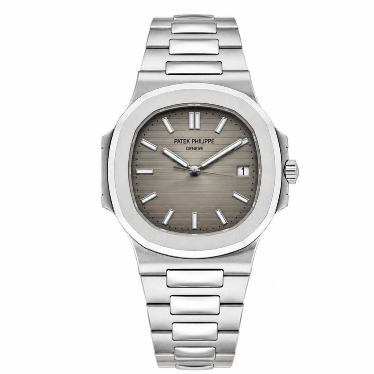 ساعت مچی عقربه ای مردانه پتک فیلیپ PATEKPHILIPPE صفحه طوسی
