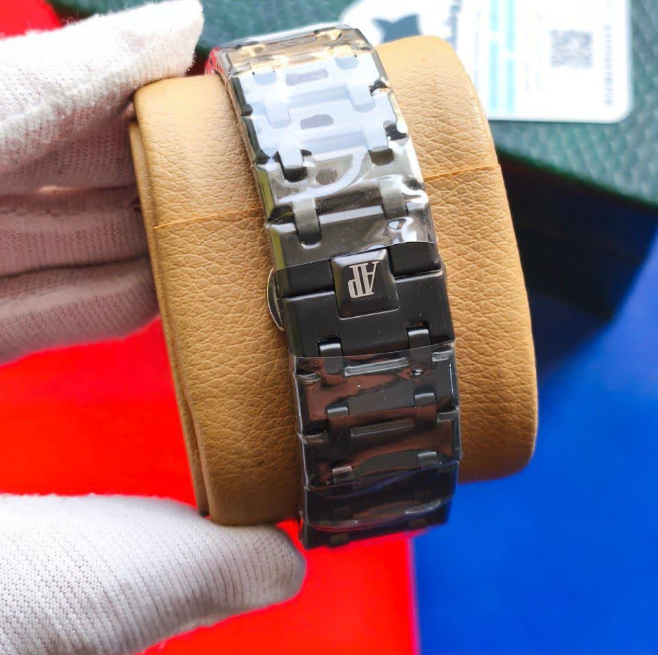 ساعت مچی مردانه اودمار پیگه Audemars Piguet مشکی صفحه سبز