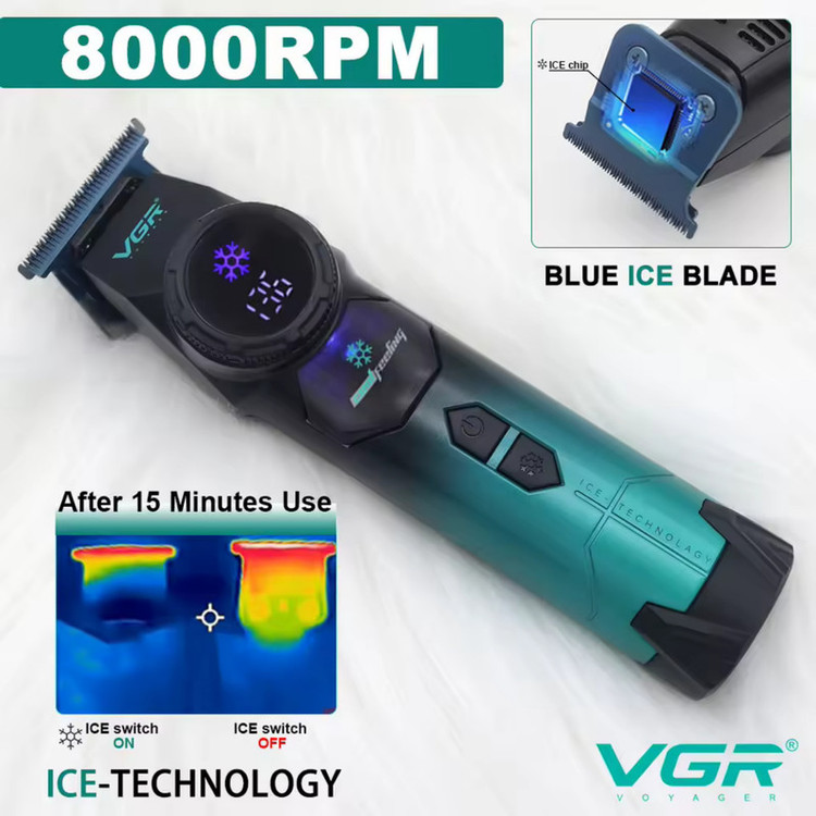 ماشین اصلاح موی سر و صورت شارژی وی جی ار مدل V-946
