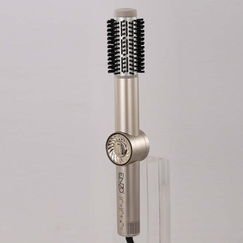 سشوار حرفهای برسدار انزو پروفیشینال مدل EN-6208 با توان 1500 وات، موتور BLDC، تنظیم دما و سرعت سه حالته، 8 سری متنوع برای حالتدهی، فرکردن، صاف کردن و حجمدهندگی، خشککنندگی قوی و کاهش وز مو