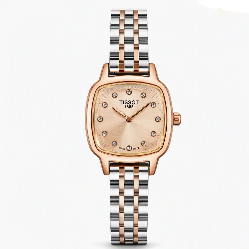 ساعت مچی زنانه تیسوت TISSOT ارجینال بالاترین کیفیت - قفل مخفی مدل5