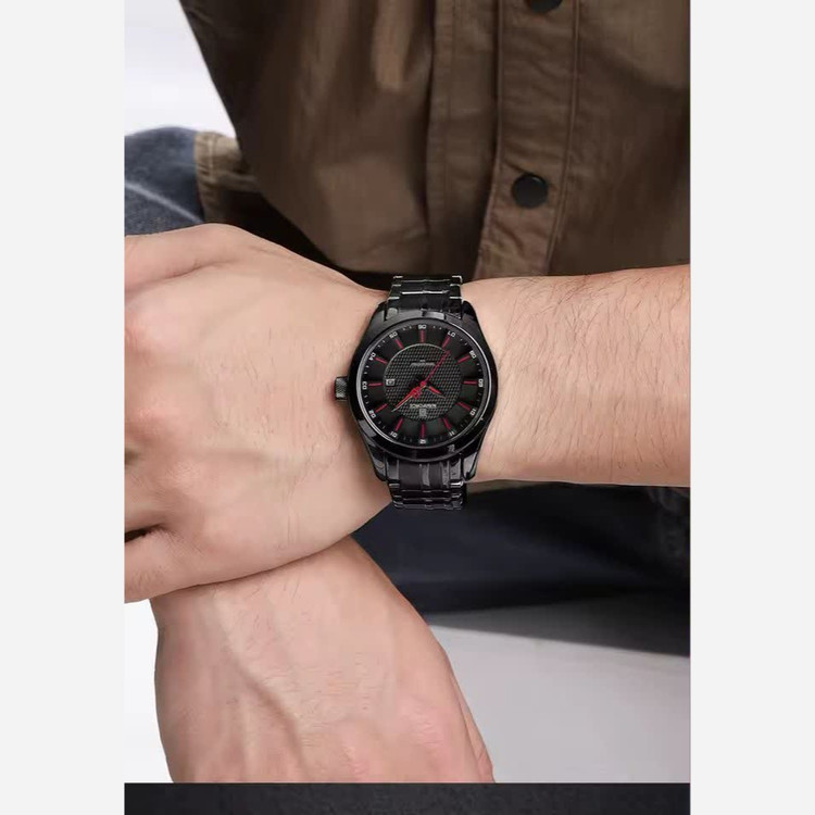 ساعت مچی نیوی فورس مردانه NAVIFORCE مدل NF8032 فول بلک