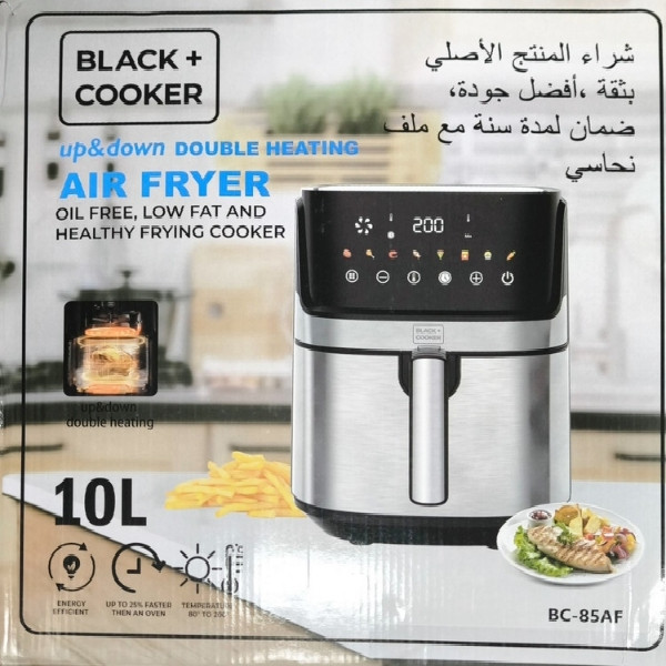 سرخکن 10 لیتر بلک کوکر
مدل بدون روغن دو المنته کد BC-85AF