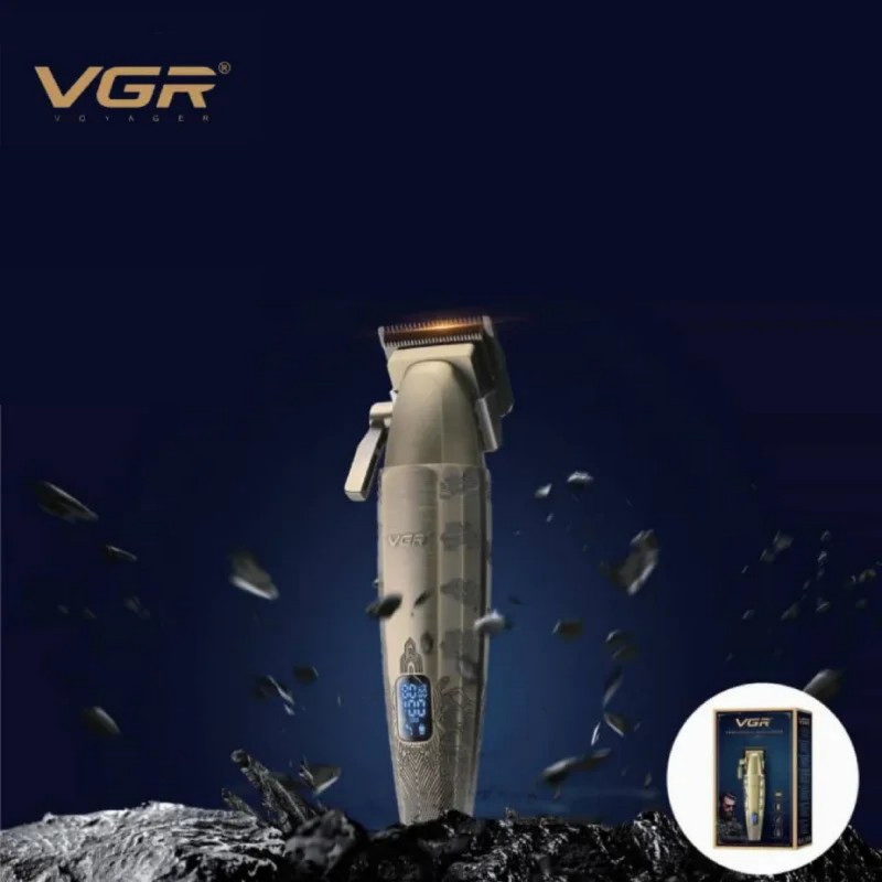 ماشین اصلاح موی سر و صورت شارژی وی جی ار مدل V-036