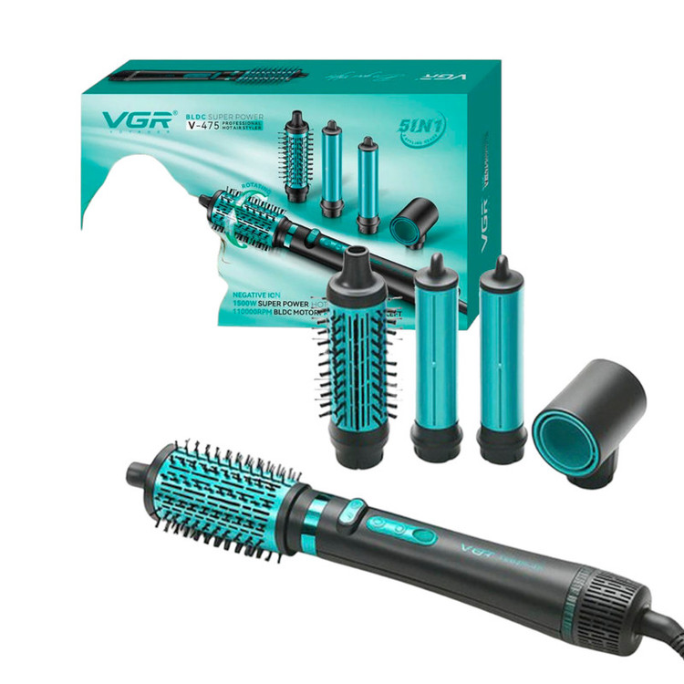 سشوار چرخشی 1500 وات وی جی ار مدل V-475 5in1