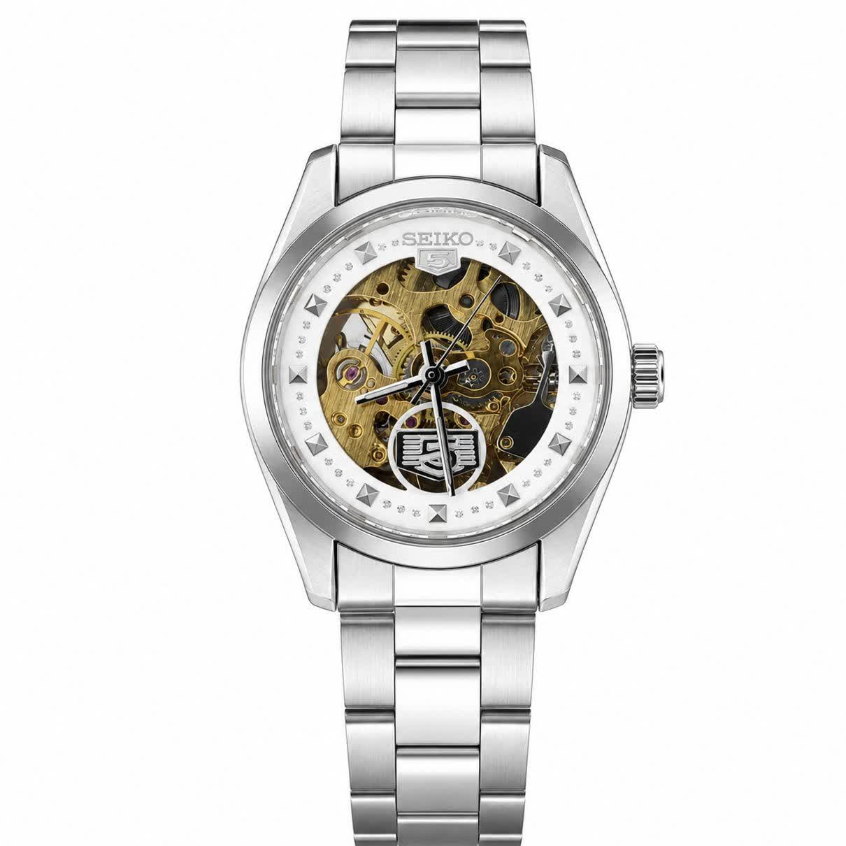 ساعت مچی اتوماتیک زنانه سیکو پنج SEIKO 5 چرخ دنده