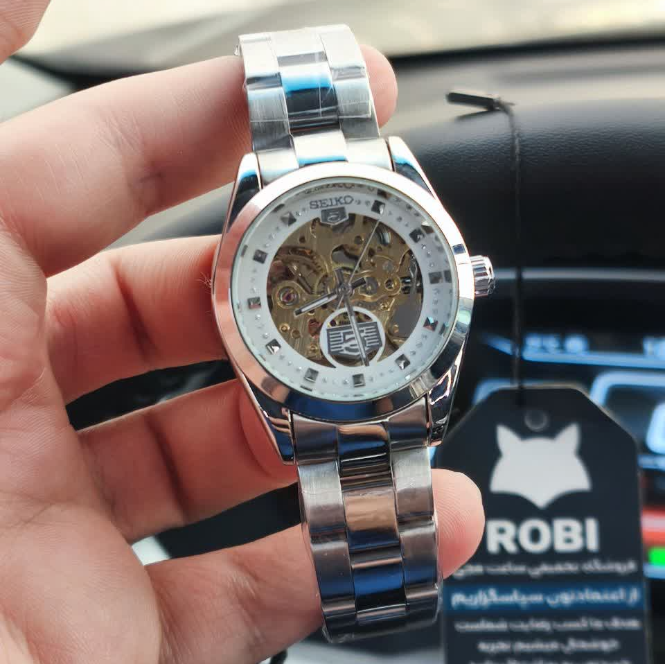 ساعت مچی اتوماتیک زنانه سیکو پنج SEIKO 5 چرخ دنده