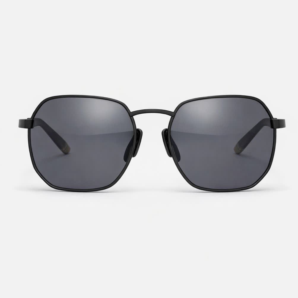 عینک آفتابی مردانه پورش دیزاین Porsche Design ایتالیا استاندارد مدلC8 فریم مشکی مات + باکس