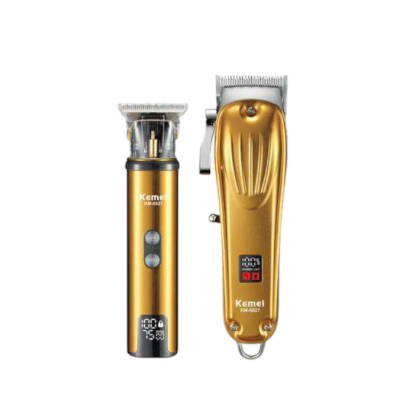 ماشین اصلاح موی سر و صورت کیمی مدل KM-8527 مجموعه 2 عددی